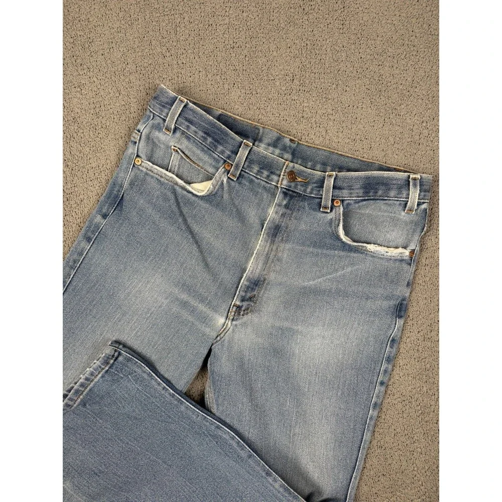 VTG  Levis 517 Jeans Mens 38x30 (FITS 38x28) Medium Wash Denim 90s Paper Tag
